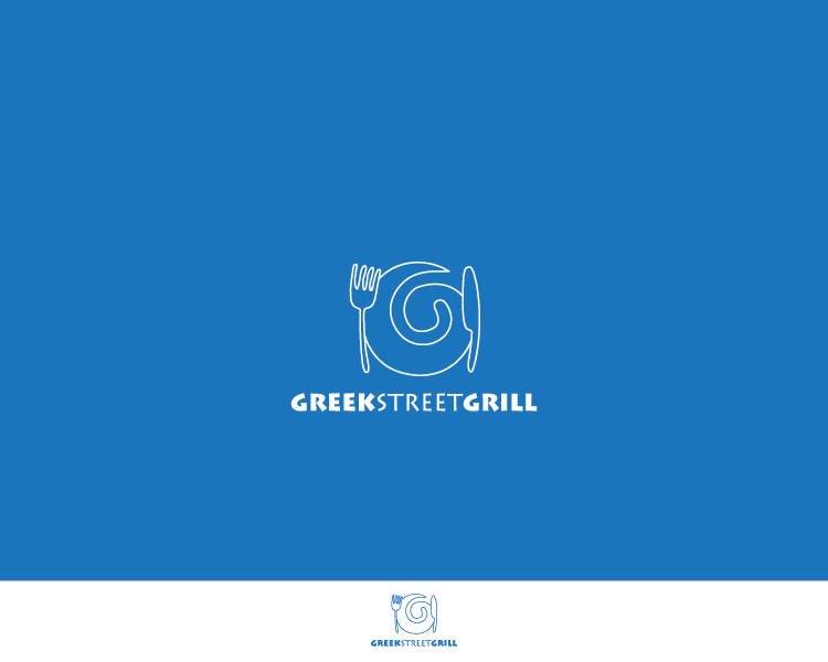Diseño de Logo por MrBranding para Greek Street Grill | Diseño #3360389