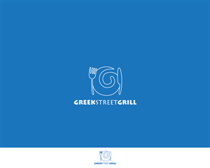 Logo Design by MrBranding for Greek Street Grill | Design: #3360389