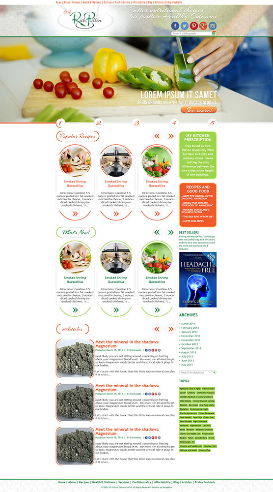 Diseño Wordpress por designbox para este proyecto | Diseño #3398446
