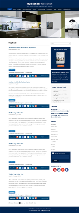 Wordpress Design by pb for this project | Design: #3360935