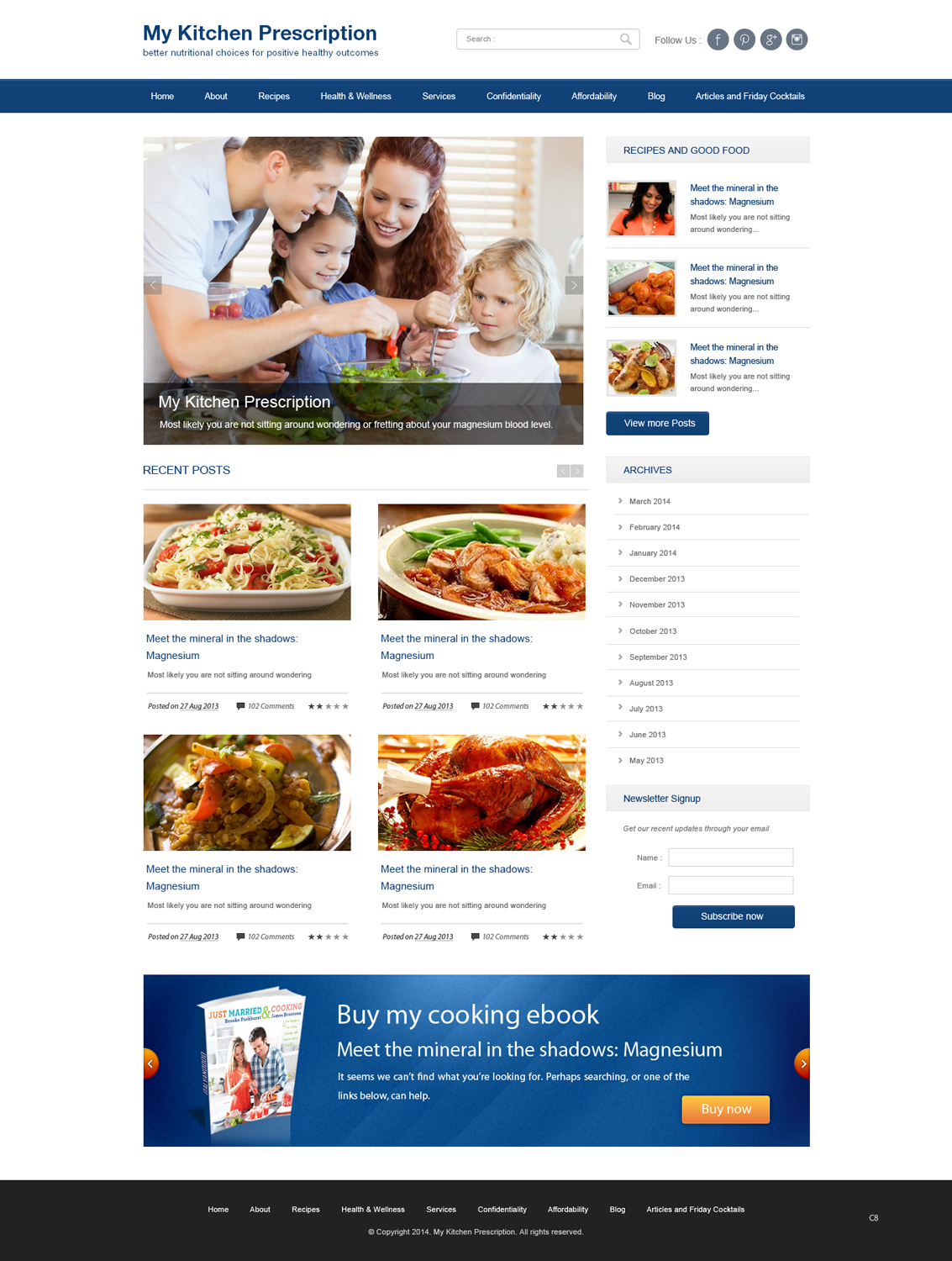 Wordpress Design by pb for this project | Design #3360941