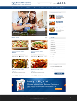 Wordpress Design by pb for this project | Design: #3360941