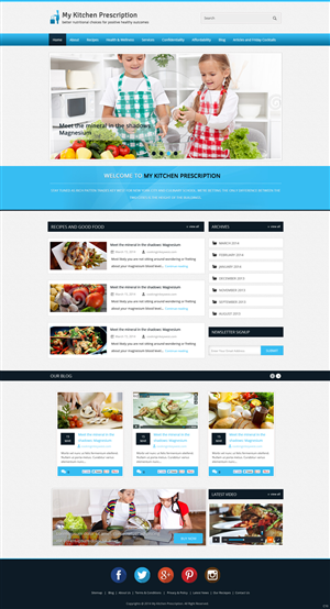 Wordpress Design by pb for this project | Design: #3360945