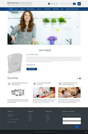 Wordpress Design by pb for this project | Design: #3360950