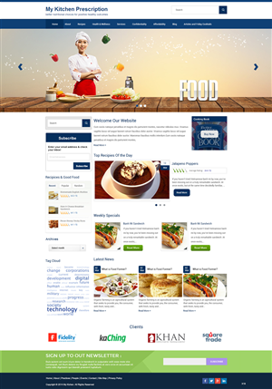 Wordpress Design by pb for this project | Design: #3360979