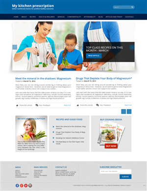 Wordpress Design by pb for this project | Design: #3360998