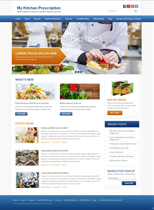 Wordpress Design by pb for this project | Design: #3361020