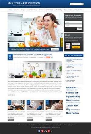 Wordpress Design by pb for this project | Design: #3361034