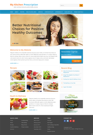 Wordpress Design by pb for this project | Design: #3368554