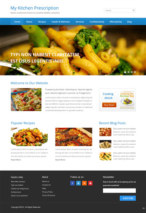 Wordpress Design by pb for this project | Design: #3368568