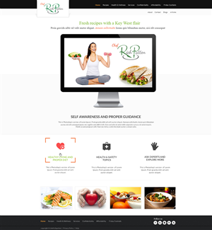 My Kitchen Prescription | Wordpress Design by WirePaper