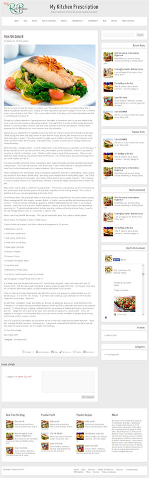 Wordpress Design by WebOne for this project | Design: #3425329