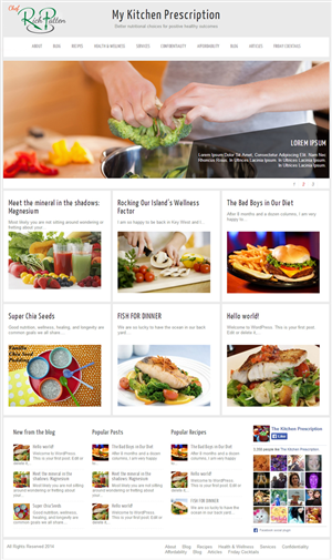 Wordpress Design by WebOne for this project | Design: #3431963