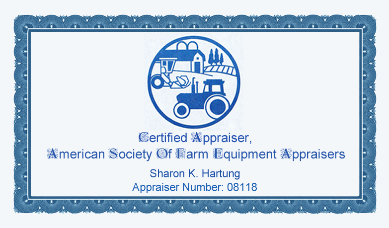 Business Card Design by Hunter Graphics for CERTIFIED AGRICULTURAL APPRAISER | Design #3382644