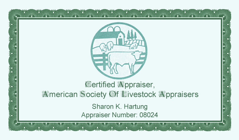 Business Card Design by Hunter Graphics for CERTIFIED AGRICULTURAL APPRAISER | Design #3382661