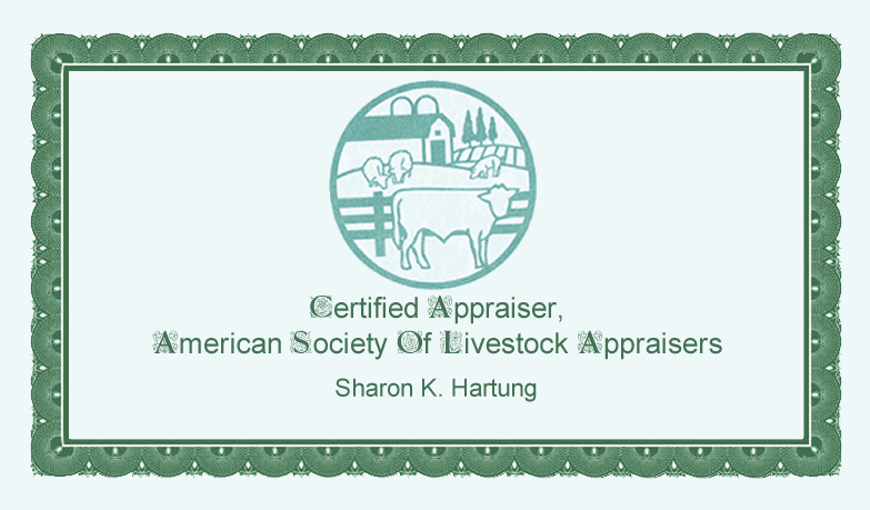 Business Card Design by Hunter Graphics for CERTIFIED AGRICULTURAL APPRAISER | Design #3394017