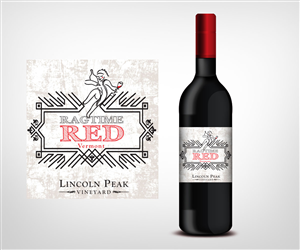 Wine label for craft winery | Design Étiquette par Khoo