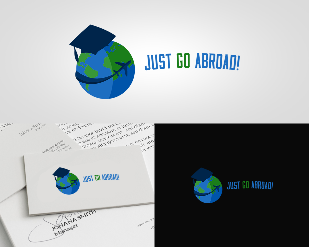 Logo Design by jordyboy for Just Go Abroad | Design #3361692