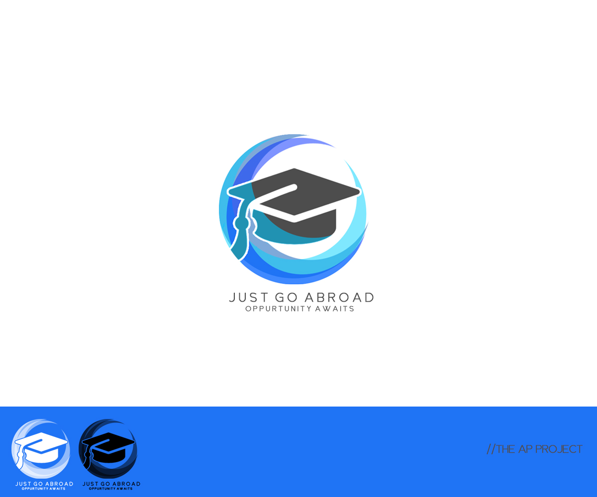 Logo Design by Arthesia Creative for Just Go Abroad | Design #3387475
