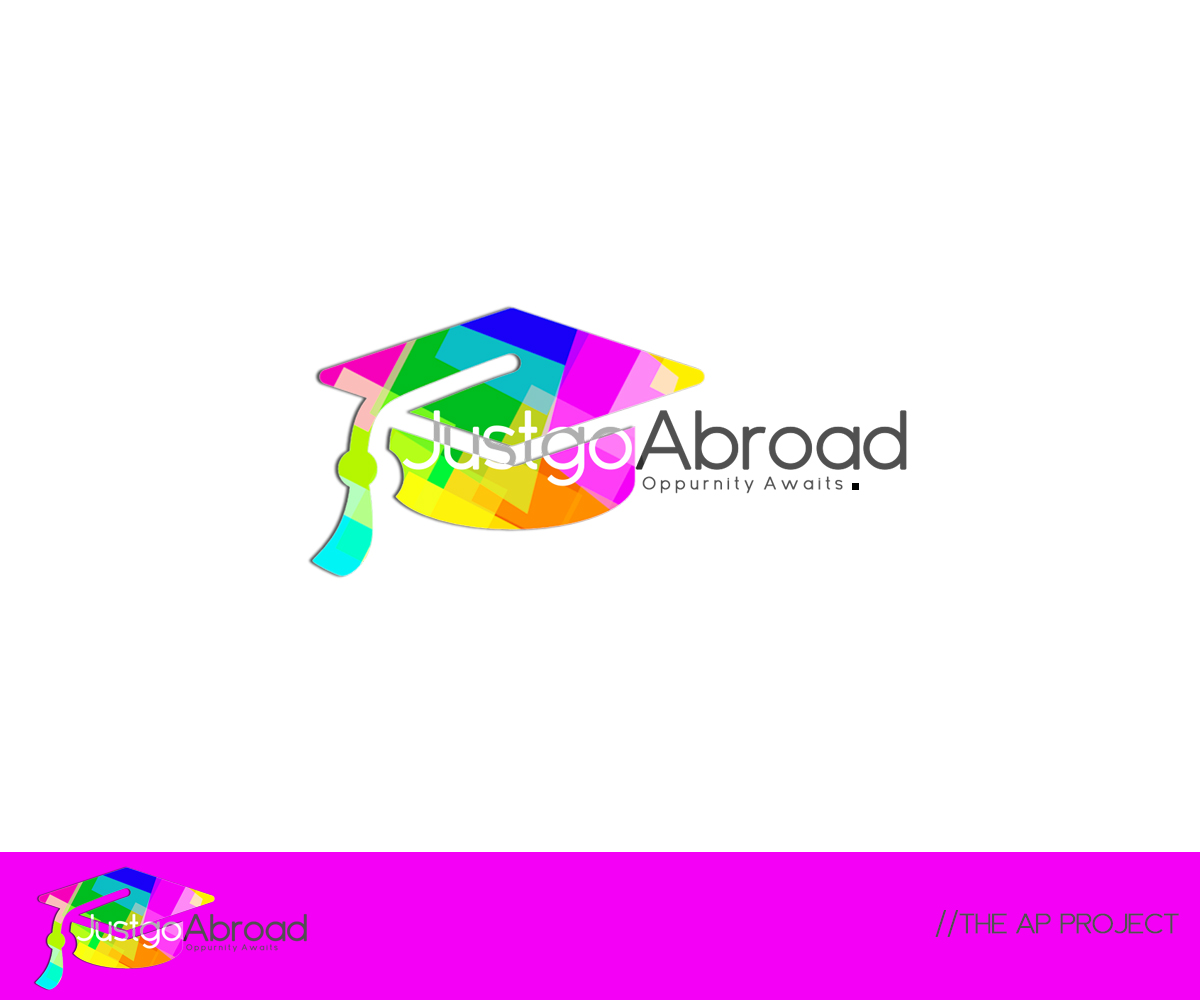 Logo Design by Arthesia Creative for Just Go Abroad | Design #3401053