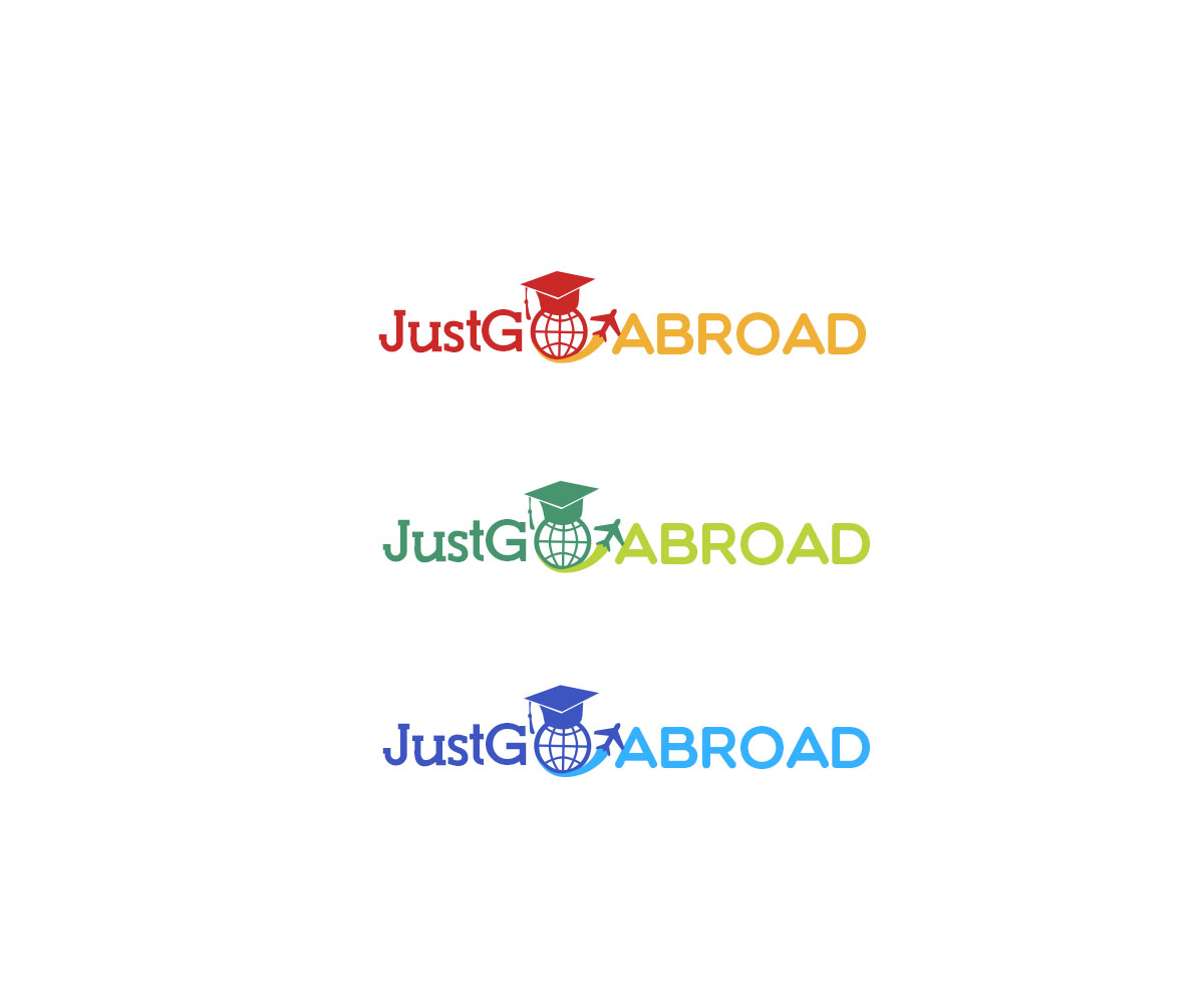 Logo Design by L.A. for Just Go Abroad | Design #3391764