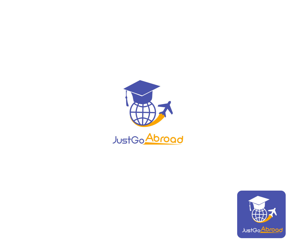 Logo Design by L.A. for Just Go Abroad | Design #3391899