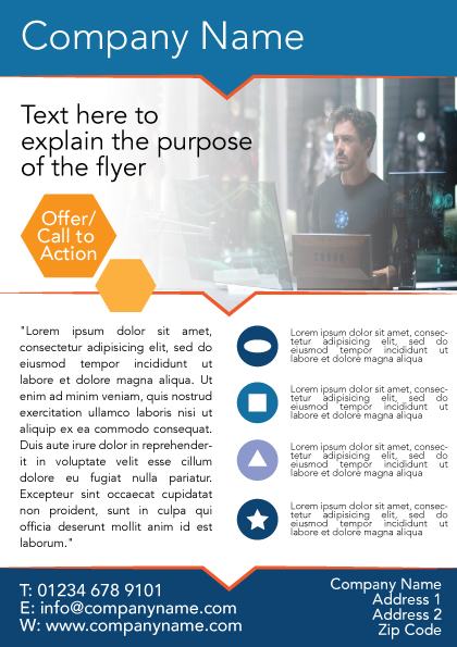 Flyer Design by Lou Sharp for this project | Design #3379784