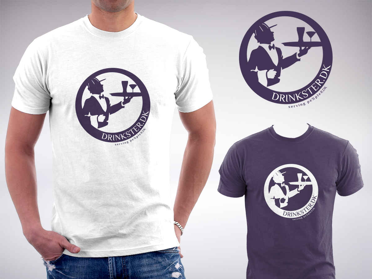 T-Shirt-Design von LR Design für Drinkster | Design #3426418