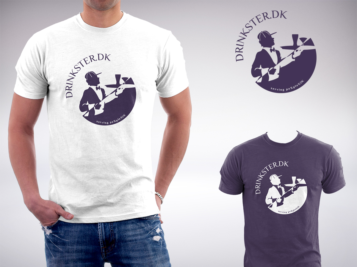 T-shirt Design by LR Design for Drinkster | Design #3426544