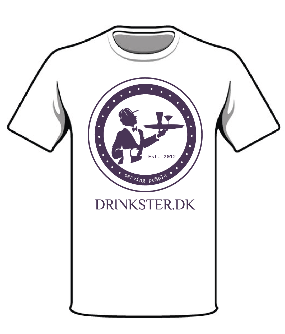 Diseño de Camiseta por pamelapr para Drinkster | Diseño #3381315