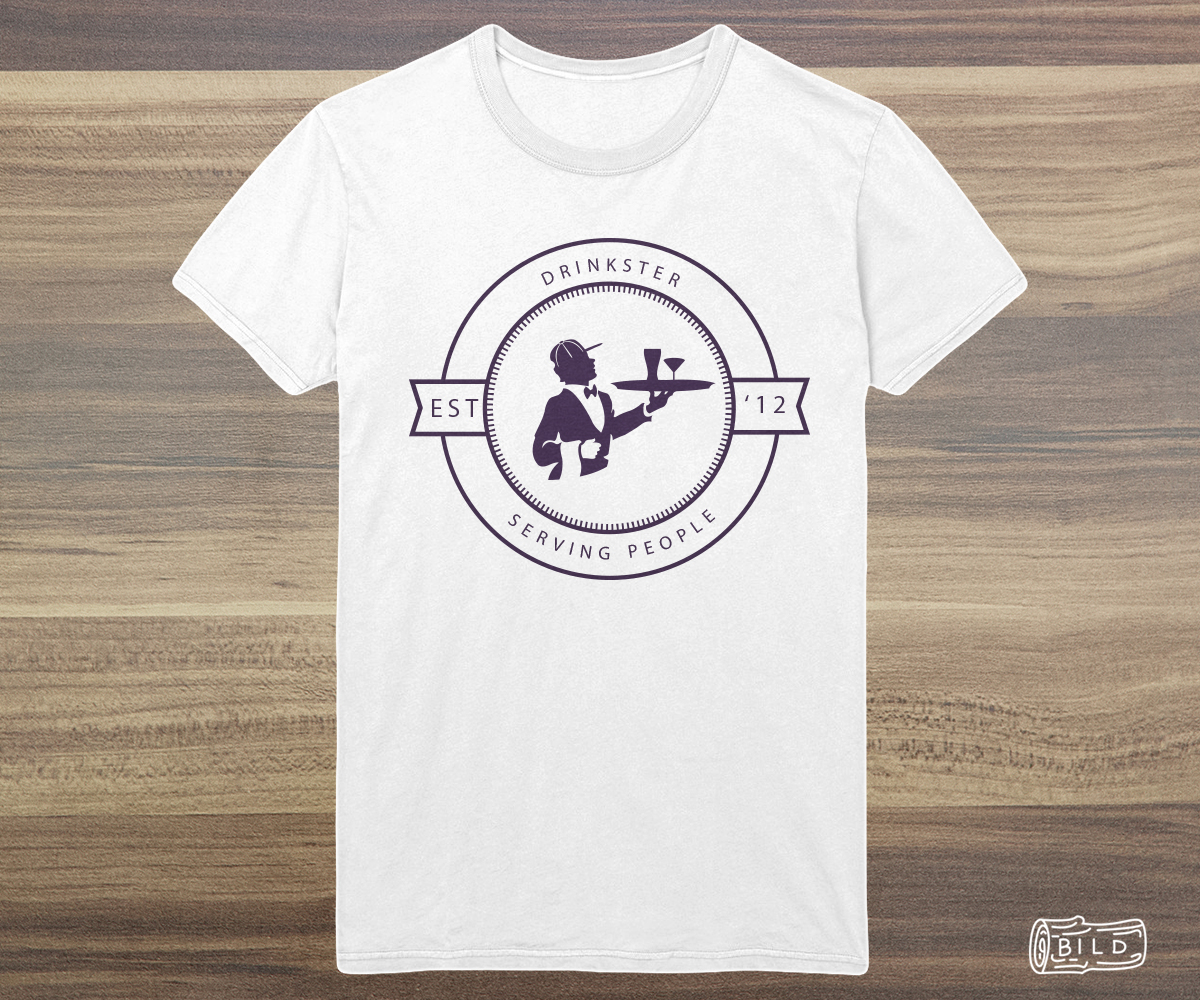T-shirt Design by BILD Studio for Drinkster | Design #3400165