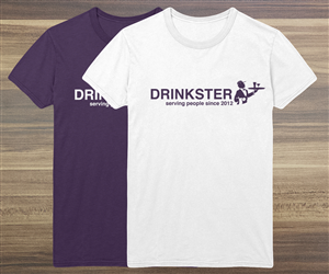 T-shirt Design by BILD Studio for Drinkster | Design: #3400219