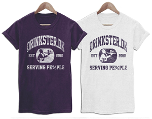 T-shirt Design by swo0osh for Drinkster | Design #3427395