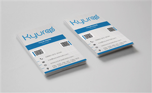 Business Card Design by nurmania for Kyuroo | Design: #3389786