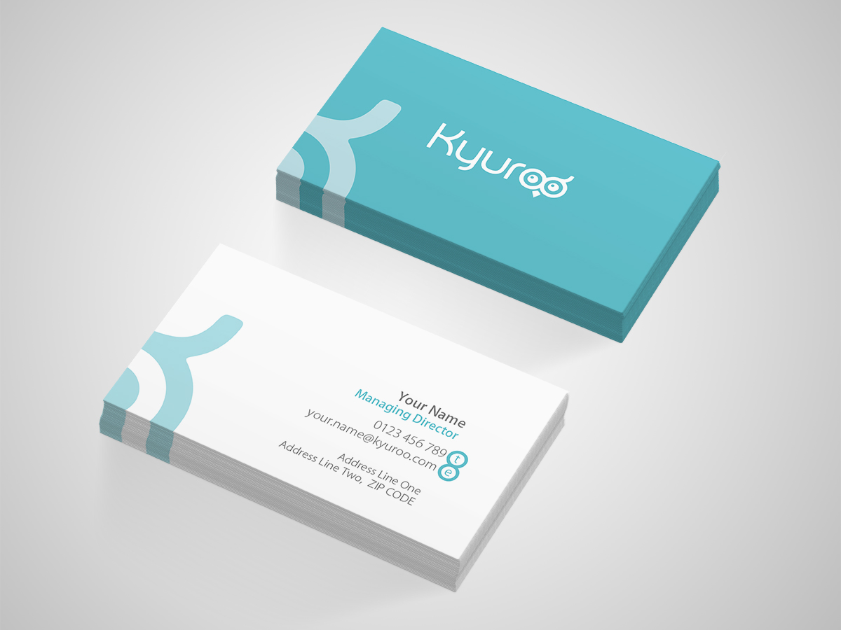 Business Card Design by Marc Murray Design for Kyuroo | Design #3359147