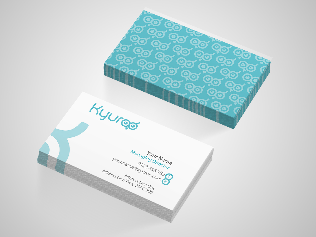 Business Card Design by Marc Murray Design for Kyuroo | Design #3359153