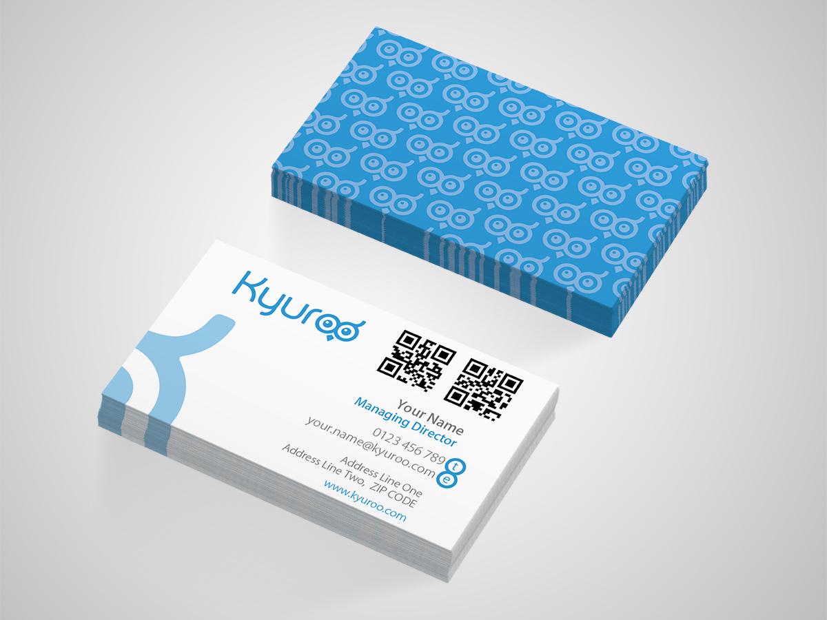 Business Card Design by Marc Murray Design for Kyuroo | Design #3365175