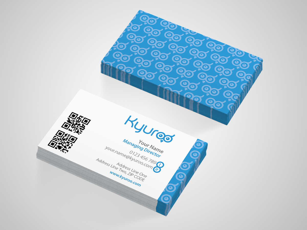 Business Card Design by Marc Murray Design for Kyuroo | Design #3373298