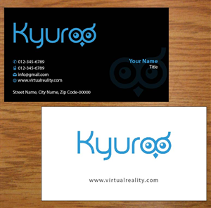 Visitenkarten-Design von Joy16589 für Kyuroo | Design: #3355493
