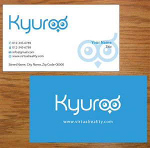 Visitenkarten-Design von Joy16589 für Kyuroo | Design: #3355503