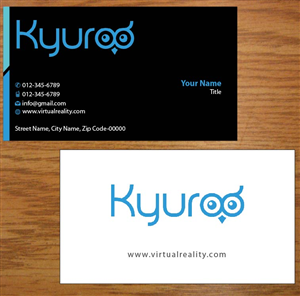 Visitenkarten-Design von Joy16589 für Kyuroo | Design: #3355517