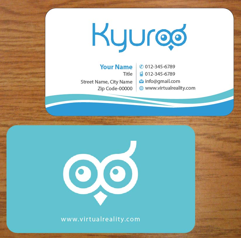 Business Card Design by Joy16589 for Kyuroo | Design #3355525