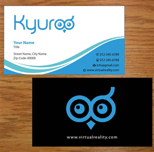 Visitenkarten-Design von Joy16589 für Kyuroo | Design: #3355529