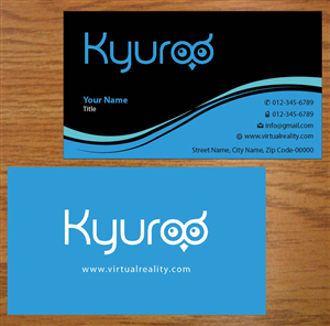 Visitenkarten-Design von Joy16589 für Kyuroo | Design: #3355531