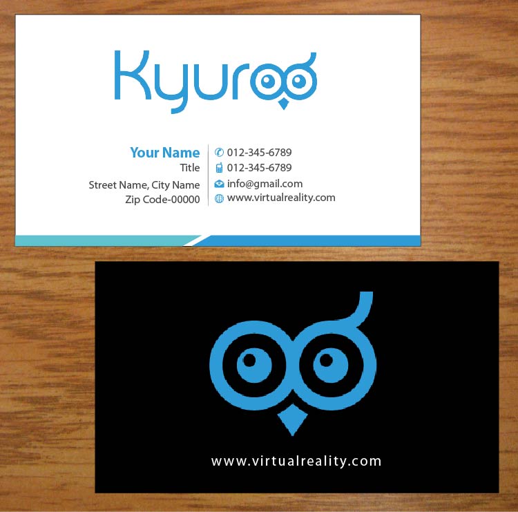 Visitenkarten-Design von Joy16589 für Kyuroo | Design #3355538