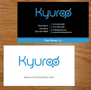 Visitenkarten-Design von Joy16589 für Kyuroo | Design: #3355548