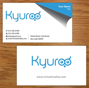 Visitenkarten-Design von Joy16589 für Kyuroo | Design: #3355560