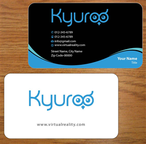Visitenkarten-Design von Joy16589 für Kyuroo | Design: #3355564