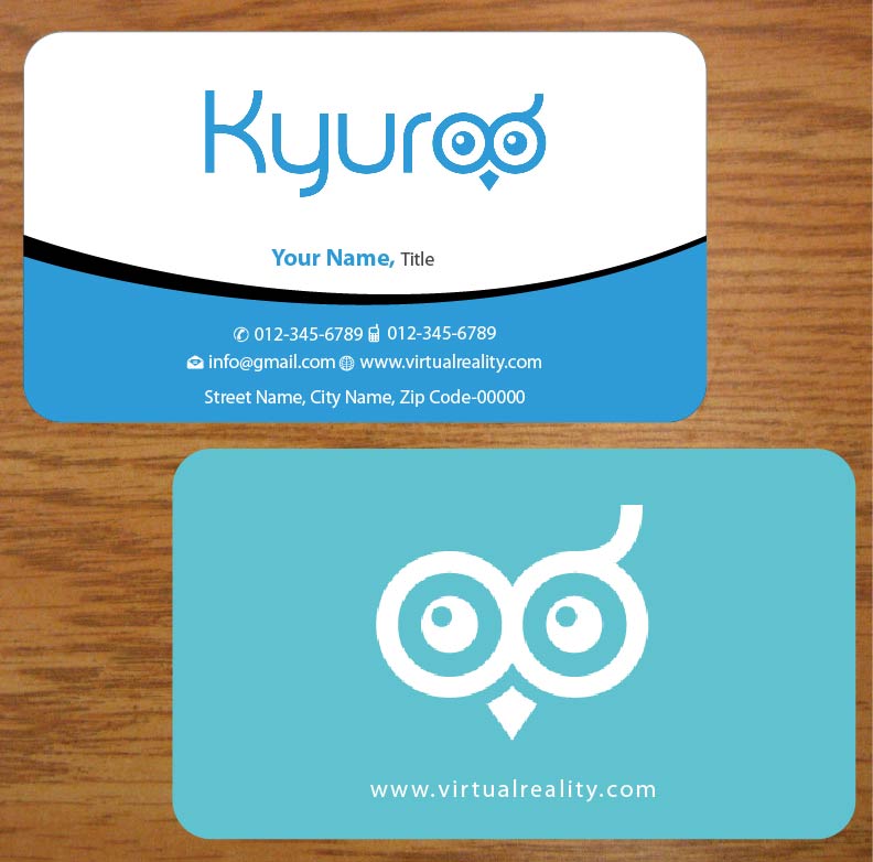 Business Card Design by Joy16589 for Kyuroo | Design #3355566