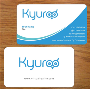 Visitenkarten-Design von Joy16589 für Kyuroo | Design: #3355571
